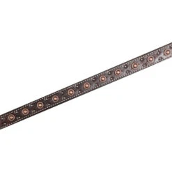 Martin Saddlery Rope Edge Dots Breast Collar -Marys Tack and Feed Store rope edge dots breast collar choco dots BC10021REACCS martin 04729.1624740724