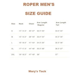 Men's Roper Tech Softshell Jacket 7 Men's Roper Tech Softshell Jacket -Marys Tack and Feed Store roper mens size guide 71452.1666892661