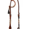 BLR Round Rawhide One Ear Headstall 1 BLR Round Rawhide One Ear Headstall -Marys Tack and Feed Store round rawhide 1 ear hs chestnut 2231 CHT buffalo leather 47887.1647373599