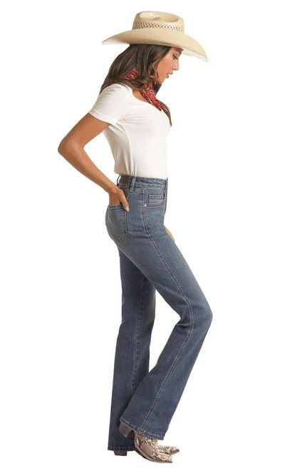 Rock & Roll High Rise Bootcut Jean 4 Rock & Roll High Rise Bootcut Jean - Image 2