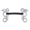 Stubben Rubber Mullen Mouth Pelham -Marys Tack and Feed Store rubber mullen pelham 2243 stubben 97910.1712846059