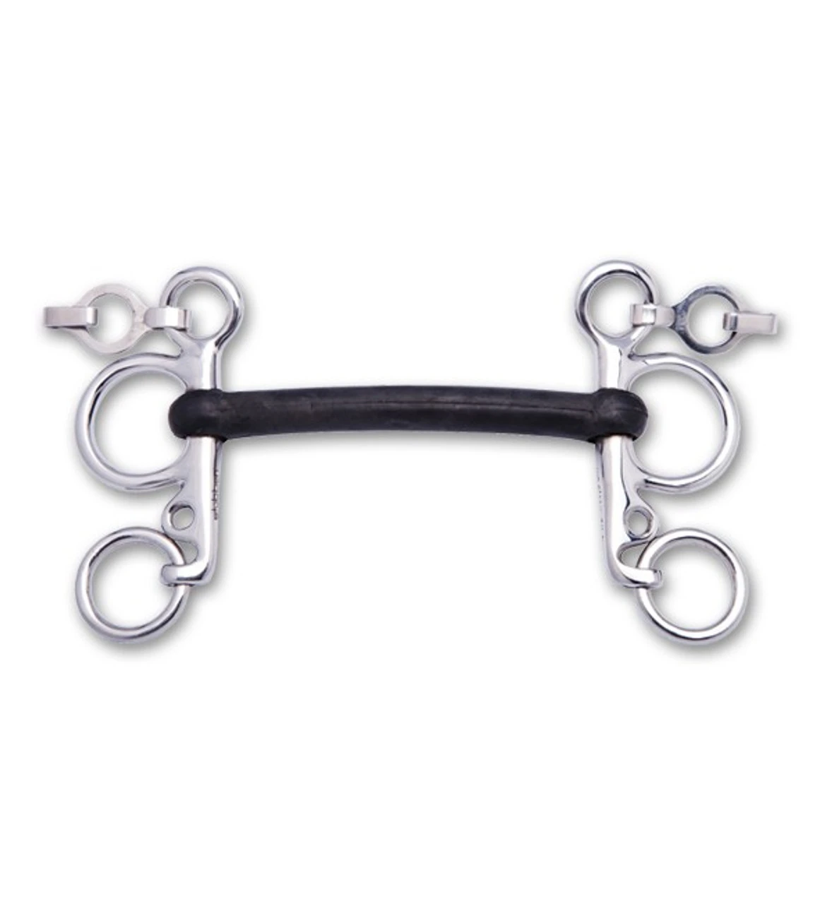 Stubben Rubber Mullen Mouth Pelham 3 Stubben Rubber Mullen Mouth Pelham