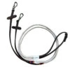 DziaSport Rubber Reins With Clips 2 DziaSport Rubber Reins With Clips -Marys Tack and Feed Store rubber reins clips white looped dzia sport 52760.1733448939