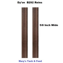 Dy'on Fancy Stitch Rubber Reins -Marys Tack and Feed Store rubber FS hunter reins B292 dyon 91365.1712845058