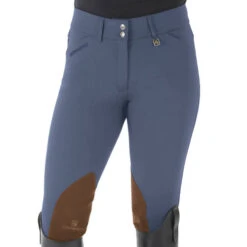 Romfh Sarafina Euro Breeches Knee Patch -Marys Tack and Feed Store sarafina euro breech classic fog 468455 romfh 56420.1665176164