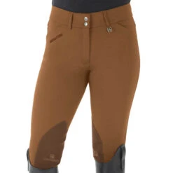Romfh Sarafina Euro Breeches Knee Patch -Marys Tack and Feed Store sarafina euro breech classic maple 468455 romfh 45378.1665176168