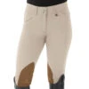 Romfh Sarafina Euro Breeches Knee Patch -Marys Tack and Feed Store sarafina euro kp classic white sand 1 468455 romfh 32252.1665175342