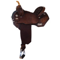 Circle Y Sarah Rose Vintage Rose Barrel Saddle -Marys Tack and Feed Store sarah rose vintage barrel saddle left 1402 740V 05 circle y 35611.1600817308
