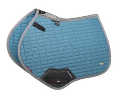 LeMieux Self-Cool Close Contact Square Pad -Marys Tack and Feed Store self cooling cc cool blue side 4854 lemieux 81733.1670554252