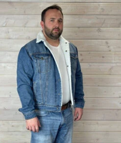 Men's Roper Sherpa Denim Jacket 8 Men's Roper Sherpa Denim Jacket -Marys Tack and Feed Store sherpa denim jacket side roper 08948.1669169981