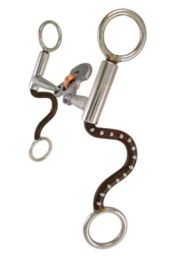 Tom Balding Short S Double Cross Bit -Marys Tack and Feed Store short s shank double cross side tom balding 68972.1684957054