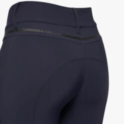 Cavalleria Toscana Silicone Logo Breeches Knee Grip -Marys Tack and Feed Store silicone print ct breeches navy back detail PAD175 JE010 7E00 cavalleria toscana 75817.1659818423