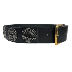 Kenyan Collection Beaded Belts 22 Kenyan Collection Beaded Belts -Marys Tack and Feed Store silver disc beaded belt black front kenyan 42632.1732657966