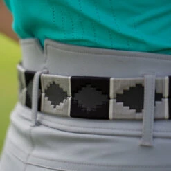 Equinavia Siri Polo Belt -Marys Tack and Feed Store siri polo belt black grey detail E31002 BL GY equinavia 09305.1745945491