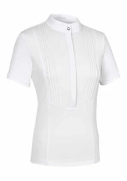 Samshield Sixtine Show Shirt Short Sleeve -Marys Tack and Feed Store sixtine show ss white front SIXTINE SS samshield 62895.1654295515