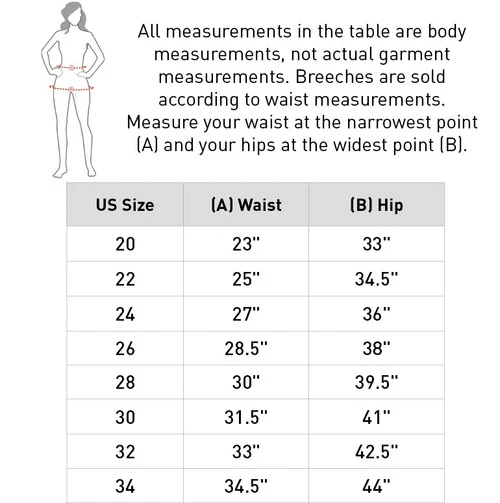 Horze Andrea High Waist Full Seat Breeches 5 Horze Andrea High Waist Full Seat Breeches - Image 3