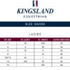 Kingsland Katja Full Grip Pull On Breeches -Marys Tack and Feed Store size chart ladies kingsland 60827.1617060522