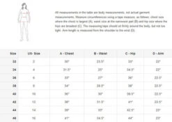 Horze Blaire Long Sleeve Show Shirt -Marys Tack and Feed Store size chart tops horze 16061.1554325232