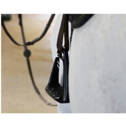 Freejump Soft'Up Classic One-Tone Stirrup -Marys Tack and Feed Store soft up classic stirrup black matte horse freejump 69156.1643148663