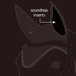 Lami-Cell Soundless Ear Bonnet Inserts -Marys Tack and Feed Store soundless ear bonnet insert demo 290P00 lami cell 78049.1754088526
