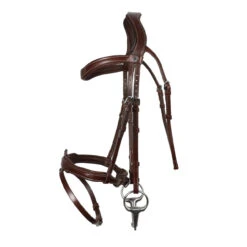 Signature By Antarès Sport Flash Bridle -Marys Tack and Feed Store sport flash noseband bridle brown side SIGOBSP BRD1 antares 46037.1744482131