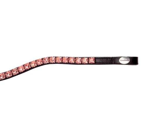 Kavalkade Square Crystal Curved Browband 5 Kavalkade Square Crystal Curved Browband - Image 3