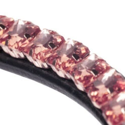 Kavalkade Square Crystal Curved Browband 9 Kavalkade Square Crystal Curved Browband -Marys Tack and Feed Store square rose curved browband black rose stones 202 35 blk kavalkade 90544.1680812671