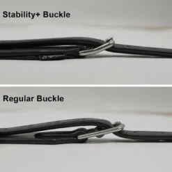 Total Saddle Fit Stability+ Stirrup Leathers -Marys Tack and Feed Store stability stirrup leather buckle detail STRPW PL JMP total saddle fit 49546.1729106237