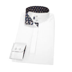 Essex Classics Talent Yarn Shirt Straight Collar -Marys Tack and Feed Store straight collar LS monkeys ESL13W1 essex 73032.1660255453