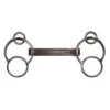 Jump'in Straight Leather 3-Ring -Marys Tack and Feed Store straight leather 3 ring 5A 135 jumpin 43337.1645311814