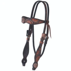 Circle Y Sunflower Brow Headstall 9 Circle Y Sunflower Brow Headstall -Marys Tack and Feed Store sunflower brow headstall walnut X0210 1001 circle y 85239.1665530135