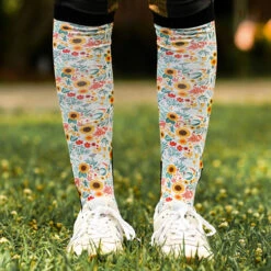 Dreamers & Schemers Boot Socks Fall 25 -Marys Tack and Feed Store sunflower fields pairspare hero 25 166 dreamers 62215.1757981008