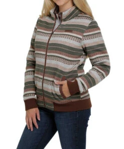 Cinch Sweater Knit Bomber Jacket