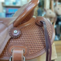 McCall McLite Wade Saddle -Marys Tack and Feed Store tag mclite wade natural round basket skirt mccall 48142.1580334941