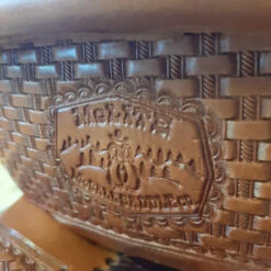 McCall McLite Wade Saddle -Marys Tack and Feed Store tag mclite wade natural round basket stamping mccall 06479.1580334925