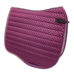 Toklat Tango Chevron Dressage Pad -Marys Tack and Feed Store tango chevron drsg aubergine 25 0933 AU toklat 92972.1677368770