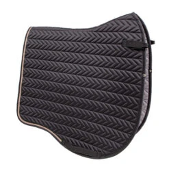 Toklat Tango Chevron Dressage Pad -Marys Tack and Feed Store tango chevron drsg black 25 0933 BK toklat 71396.1677368808