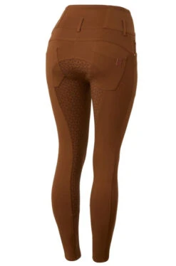 Horze Tara High Waist Full Seat Breeches -Marys Tack and Feed Store tara high waist fs bison brown hero 36091 BDBR horze 49661.1652472261
