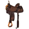 Reinsman Team Camarillo Feathers Barrel Saddle 4233 -Marys Tack and Feed Store team camarillo feathers barrel saddle chocolate 4233 340CN 05 reinsman 90591.1687463485