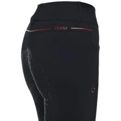 Cavalleria Toscana Team Red Stripe Full Grip Breeches