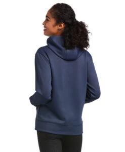 Ariat TEK Hoodie -Marys Tack and Feed Store tek hoodie blue nights back 10039793 ariat 82255.1653605133