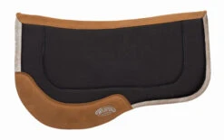 Weaver Leather Weaver Trail Gear Felt Bottom Saddle Pad -Marys Tack and Feed Store tg felt bottom saddle pad black 36052 4062 BK weaver 29850.1679164039