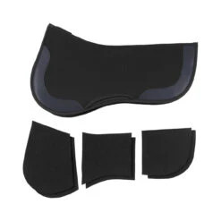 EquiFit Thin ImpacTeq Shim Half Pad 8 EquiFit Thin ImpacTeq Shim Half Pad -Marys Tack and Feed Store thin impac teq half pad shim navy 41264 equifit 03863.1714437223