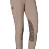 GhoDho Tinley Pro Grip Knee Patch Breeches -Marys Tack and Feed Store tinley breech taupe front ghodho 59160.1643579164