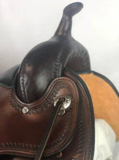 Circle Y Topeka Flex2 Trail Saddle 1651 12 Circle Y Topeka Flex2 Trail Saddle 1651 -Marys Tack and Feed Store topeka saddle front swell circle y 80614.1573161261