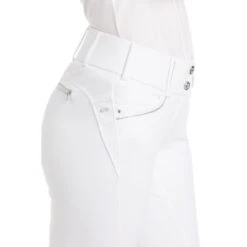 Ariat Tri Factor X Grip Full Seat Breeches -Marys Tack and Feed Store tri factor x grip FS white front pocket 10034786 ariat 17764.1618959779
