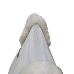 ThinLine Trifecta Half Pad With Sheepskin Rolls -Marys Tack and Feed Store trifecta with rolls half pad white top 7416 thinline 00833.1626814639