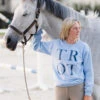 TKEQ TROT Crew Sweatshirt 2 TKEQ TROT Crew Sweatshirt -Marys Tack and Feed Store trot sweatshirt coast front TKEQ 20312.1688590016