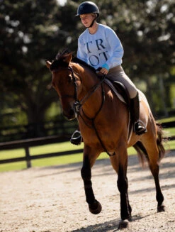 TKEQ TROT Crew Sweatshirt -Marys Tack and Feed Store trot sweatshirt coast riding TKEQ 24302.1688590006