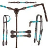 Circle Y Turquoise Round Up Wither Strap 2 Circle Y Turquoise Round Up Wither Strap -Marys Tack and Feed Store turquoise round up tack set collection 1025 circle y 34048.1686171212